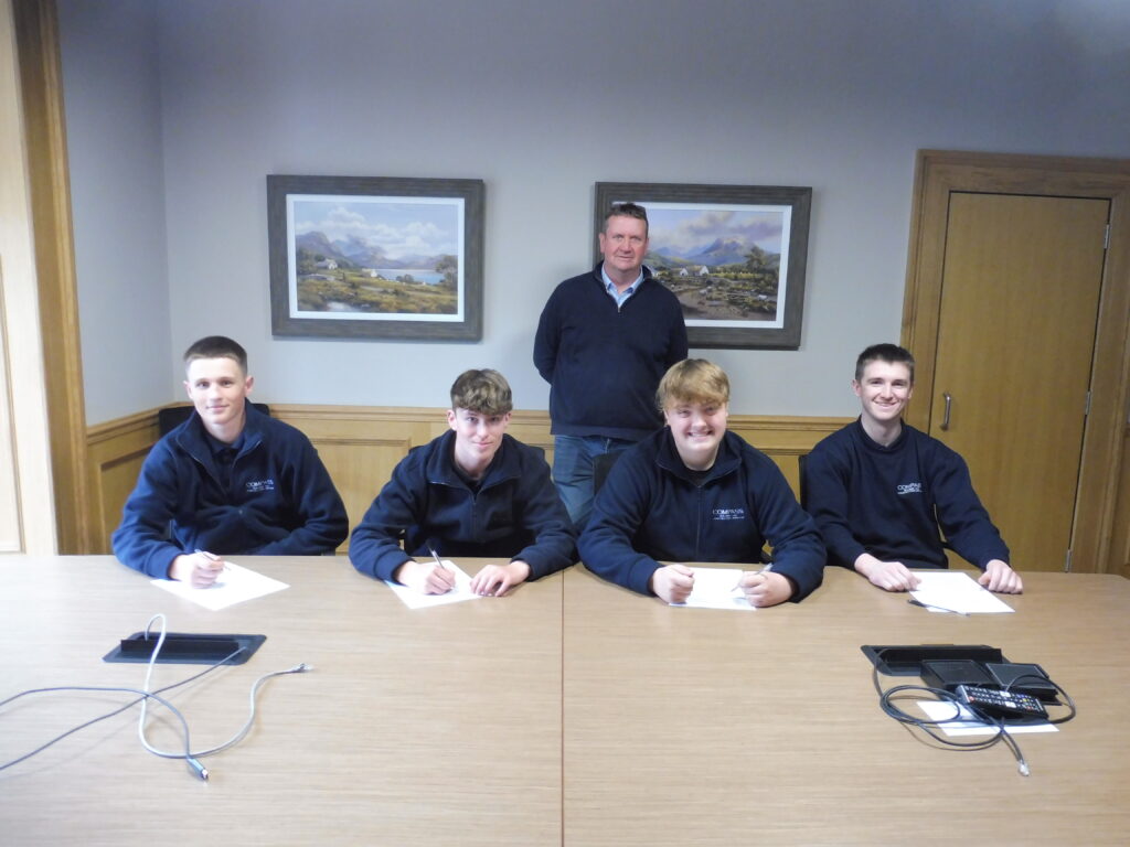 Apprentice Signing August